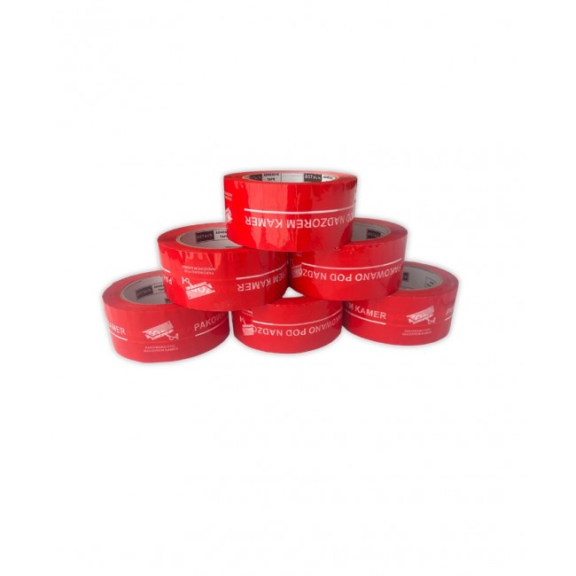 BSTech adhesive tape printed 48 mm x 100 m Packed under camera surveillance BSTech adhesive tape printed 48 mm x 100 m Packed under camera surveillance