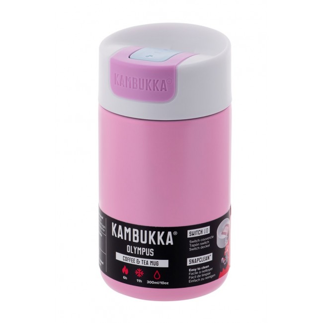 Kambukka Olympus Pink Kiss - thermal mug, 300 ml Kambukka Olympus Pink Kiss - thermal mug, 300 ml