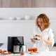 Taurus AF1450XD Single 5 L Stand-alone 1450 W Hot air fryer Black, Stainless steel Taurus AF1450XD Single 5 L Stand-alone 1450 W Hot air fryer Black, Stainless steel