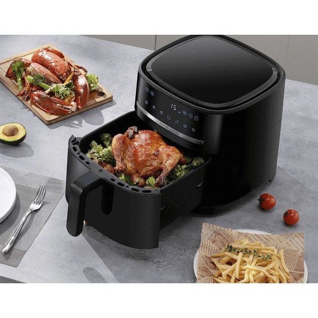 Xiaomi Air Fryer 6L MAF08 Single 1500 W Hot air fryer Black Xiaomi Air Fryer 6L MAF08 Single 1500 W Hot air fryer Black