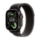 Apple Watch Ultra 3 GPS + Cellular 49mm Black Titanium Case with Black/Charcoal Trail Loop - S/M
