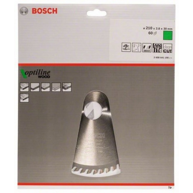 Bosch 2 608 641 190 circular saw blade 21 cm 1 pc(s) Bosch 2 608 641 190 circular saw blade 21 cm 1 pc(s)