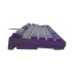 FURY Kanabo K2 Gaming Keyboard US white backlight mechanical grey-purple