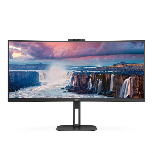 AOC V5 CU34V5CW/BK LED display 86.4 cm (34