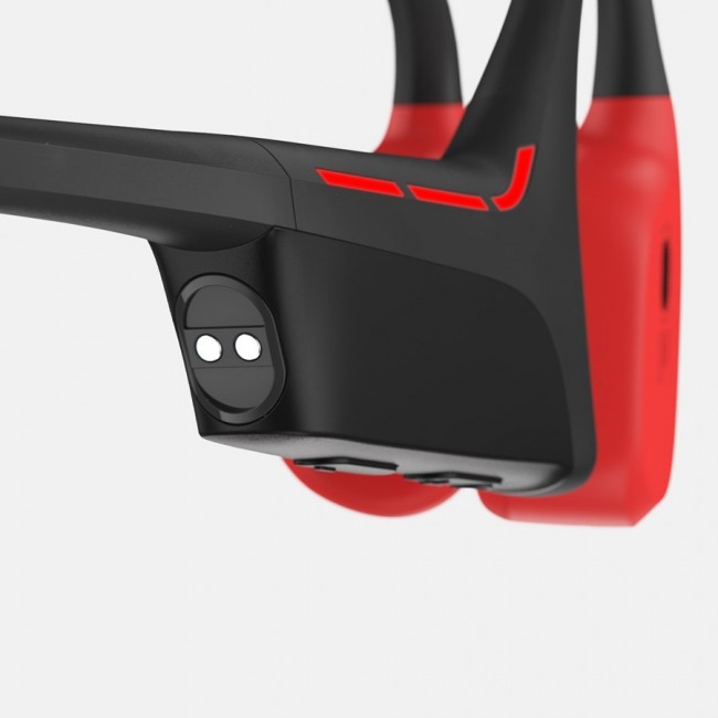Suunto WING Headset Wireless Ear-hook Sports Bluetooth Black, Red