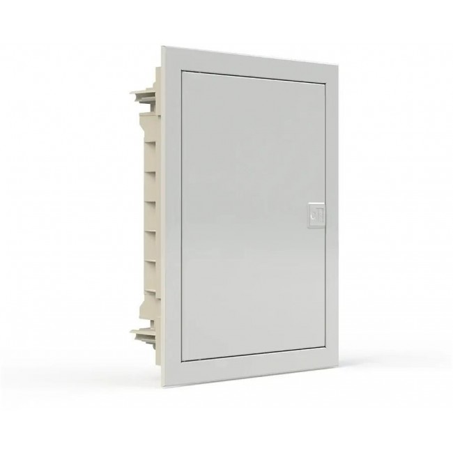 PLASTIC INSTALLATION ENCLOSURE WITH METAL DOOR, FLUSH-MOUNTED, IP40, 1 ROW, 12 NOARK PMF 12 107101 MODULES