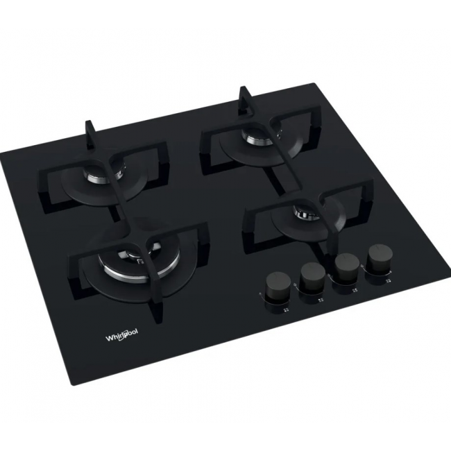 Whirlpool AKT 627/NB1 Black Built-in 59 cm Gas 4 zone(s)