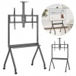 Maclean TV stand / cart, camera shelf, on casters, 55-100 Maclean TV stand / cart, camera shelf, on casters, 55-100