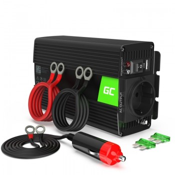 Green Cell INV05DE power adapter/inverter Auto 300 W Black