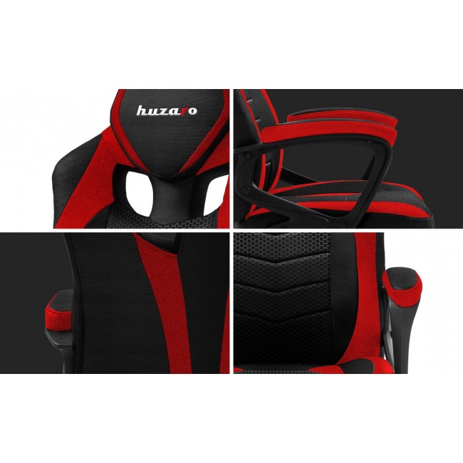 Huzaro FORCE 2.5 Red Mesh gaming chair