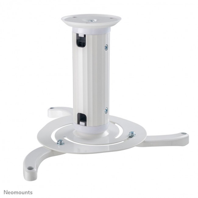 Neomounts BEAMER-C80WHITE Beamer ceiling mount - h 13-20 cm - full motion Neomounts BEAMER-C80WHITE Beamer ceiling mount - h 13-20 cm - full motion