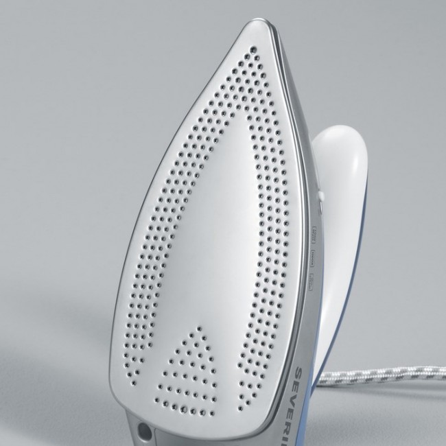 Severin BA 3234 iron Dry & Steam iron Stainless Steel soleplate 1000 W Blue, Silver