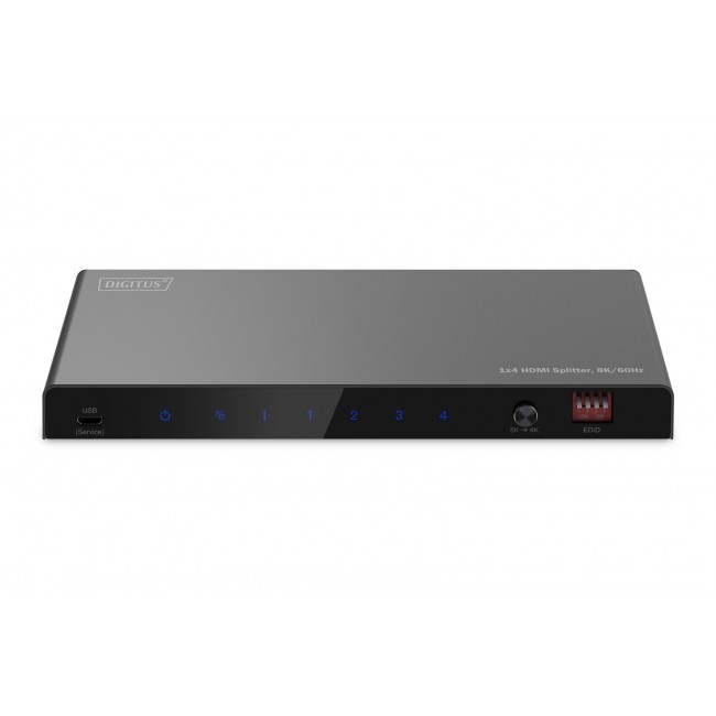 Digitus 8K HDMI Splitter, 1x4 Digitus 8K HDMI Splitter, 1x4