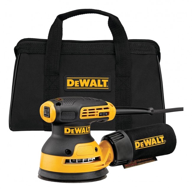 DeWALT DWE6423-QS portable sander Orbital sander 12000 OPM Black, Yellow 280 W