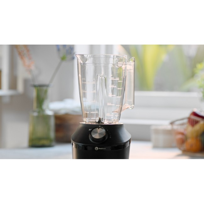 Philips 3000 series HR2191/01 blender 2 L Tabletop blender 600 W Black, Transparent