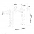 Neomounts LED-VW1000BLACK Videowall wall mount 40-75