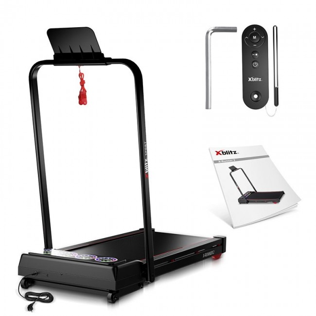 2-in-1 FOLDABLE HOME ELECTRIC TREADMILL