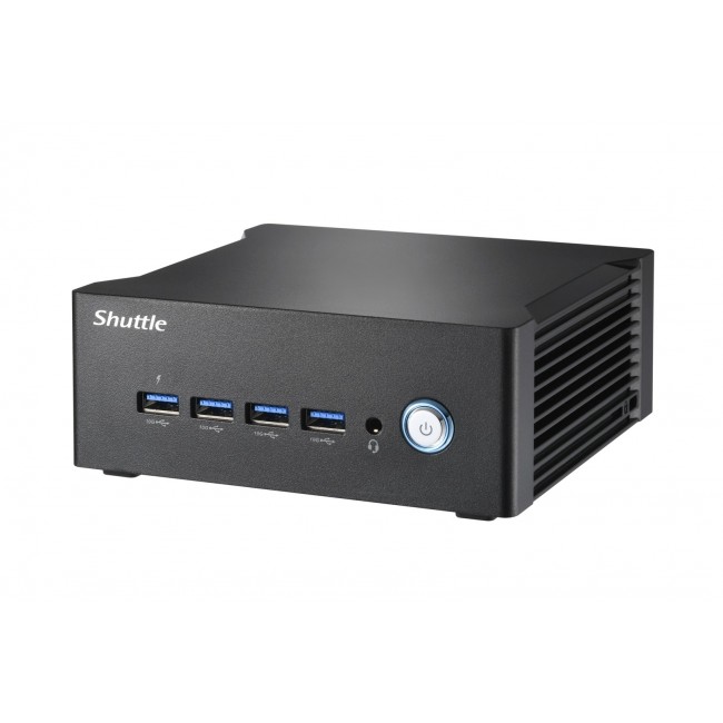 Shuttle Nano PC NT10H5, Intel Core Ultra 5 125H, Intel Arc graphics, 2xHDMI, 2xUSB 4.0 (DP), 2x2.5Gbit LAN, incl. VESA 24/7 permanent operation