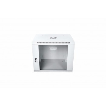 Digitus DN-W19 09U/450 rack cabinet 9U Wall mounted rack Light grey