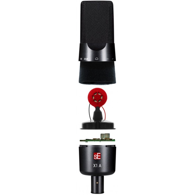 sE Electronics X1 A Black Studio microphone sE Electronics X1 A Black Studio microphone