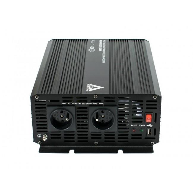 AZO Digital 24 VDC / 230 VAC Automotive Inverter IPS-4000 4000W