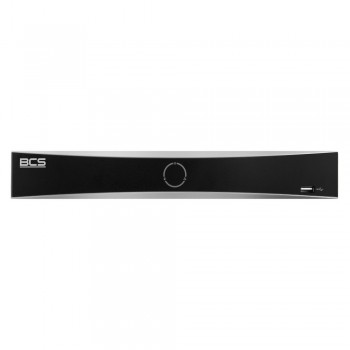 BCS BCS-V-NVR0401-A-4KE(3) network video recorder 1U Black, Grey