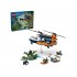 LEGO City 60437 Jungle explorer helicopter in base camp