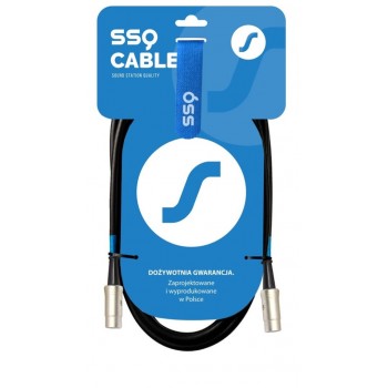 SSQ MIDI1 SS-1417 Cable MIDI (5-pin) - MIDI (5-pin) 1 m Black