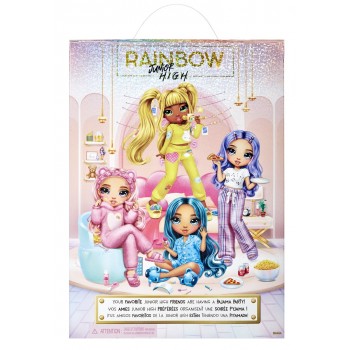 Rainbow High Junior High PJ Party Fashion Doll- Bella (Pink)