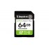 Kingston Technology 64GB SDXC Canvas Select Plus Gen3 100MB/s C10 UHS-I U1 V10