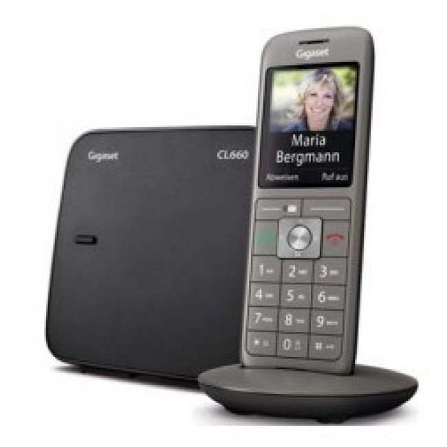 Gigaset CL 660 DECT telephone Anthracite, Black Gigaset CL 660 DECT telephone Anthracite, Black