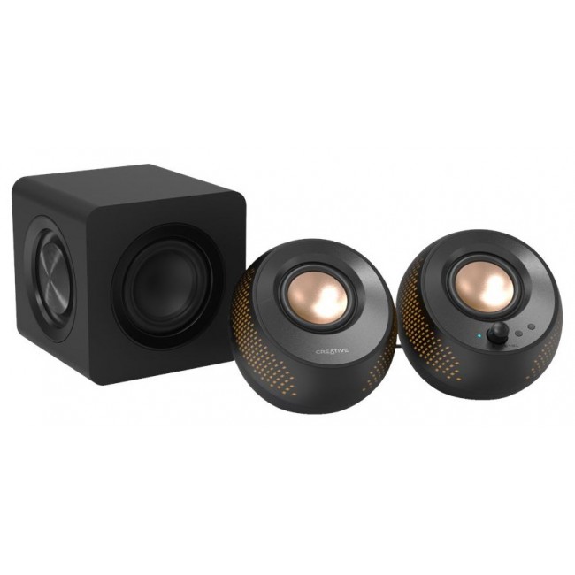 Creative Labs Creative Pebble X Plus speaker set 30 W Universal Black 2.1 channels Bluetooth Creative Labs Creative Pebble X Plus speaker set 30 W Universal Black 2.1 channels Bluetooth