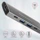 Axagon HMC-5G2 USB 10Gbps hub, 2x USB-A, 2x USB-C, HDMI 4k/60Hz, PD 100W, USB-C cable