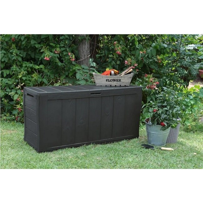 SHERWOOD STORAGE BOX 270 L KETER garden box