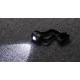 Montis Akumulatorowa latarka nag owna z sensorem MT001 Black Headband flashlight LED