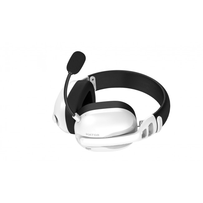 HATOR Hyperpunk 3 Wireless Headset Wired & Wireless Head-band Gaming USB Type-C / USB Type-A Bluetooth White