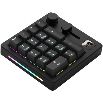 Glorious GMMK Wireless Numpad - Fox Switches, black