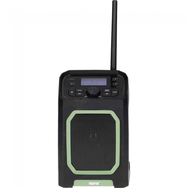 Imperial DABMAN OR 5 mobiele DAB+/FM buitenradio Portable Digital Black, Green