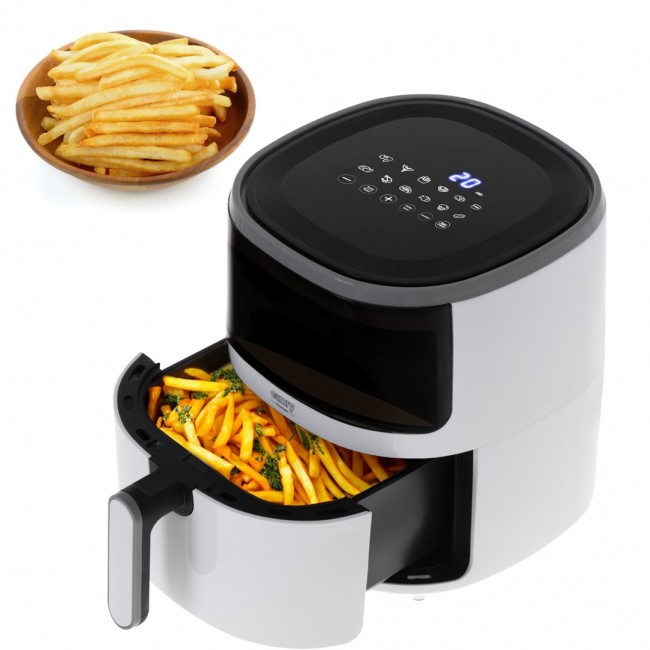 Camry Premium CR 6313 fryer Single 5 L Stand-alone 2000 W Hot air fryer White, Black Camry Premium CR 6313 fryer Single 5 L Stand-alone 2000 W Hot air fryer White, Black