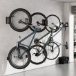 Maclean Wall-Mounted Bike Rack / Hanger, max. load 35 kg, adjustable tilt angle, steel, MC-171