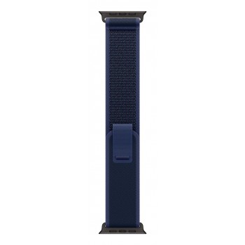 Apple 49mm Blue Trail Loop - S/M - Black Titanium Finish