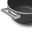 Smeg CSF2412BLM multi pot Black Aluminium, Stainless steel 5.4 L 24 cm