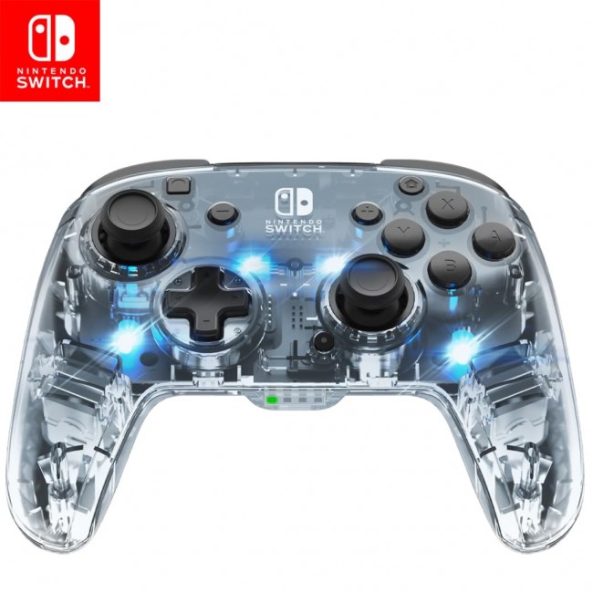 PDP Afterglow Black, Transparent Gamepad Analogue / Digital Nintendo Switch, Nintendo Switch Lite, Nintendo Switch OLED PDP Afterglow Black, Transparent Gamepad Analogue / Digital Nintendo Switch, Nintendo Switch Lite, Nintendo Switch OLED