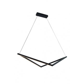 LUMINAIRE PENDANT 32W LED BLACK 1920LM