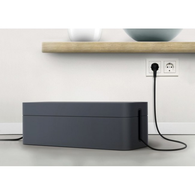 Durable Cavoline Box L Desk Cable box Graphite 1 pc(s) Durable Cavoline Box L Desk Cable box Graphite 1 pc(s)