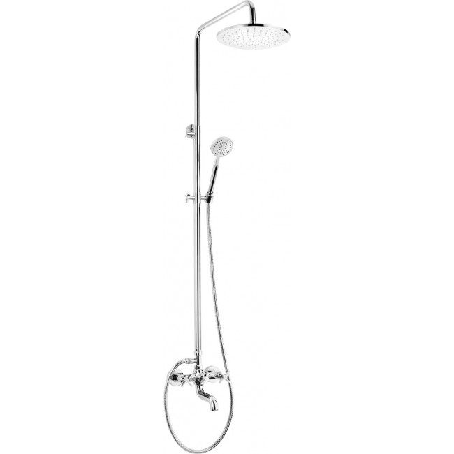 Shower head with bathtub faucet