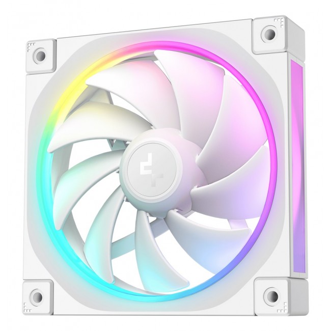 DeepCool FL12 WH-3 in 1 Computer case Fan 12 cm White 3 pc(s) DeepCool FL12 WH-3 in 1 Computer case Fan 12 cm White 3 pc(s)