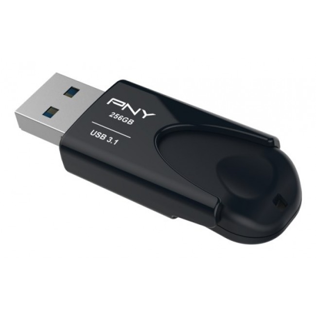 PNY Attache 4 USB flash drive 256 GB USB Type-A 3.2 Gen 1 (3.1 Gen 1) Black