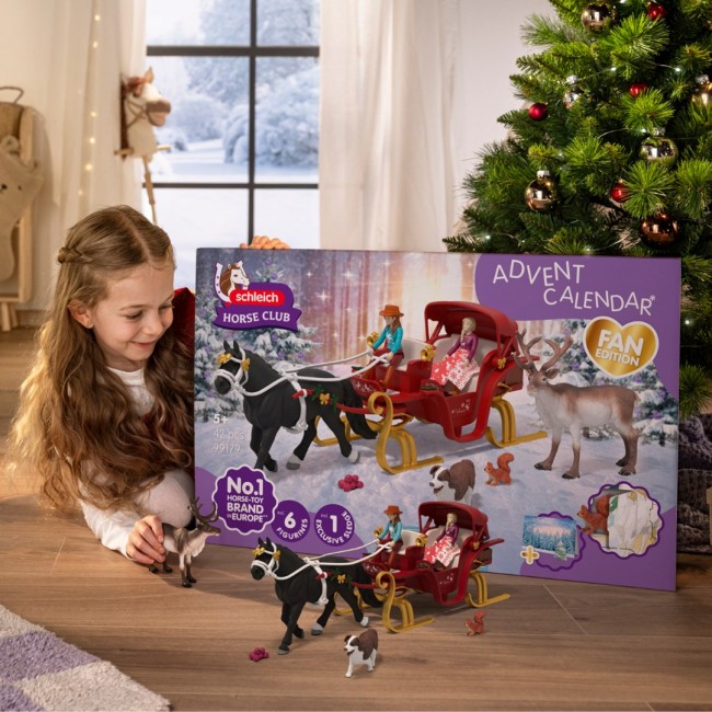 schleich Big Advent Calendar HORSE CLUB 2025 - Christmas sleigh ride schleich Big Advent Calendar HORSE CLUB 2025 - Christmas sleigh ride