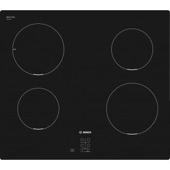 Bosch Serie 2 PUG611AA5E hob Black Countertop 60 cm Zone induction hob 4 zone(s)